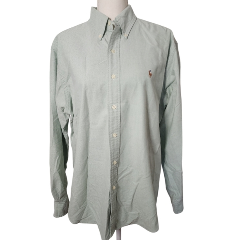 Ralph lauren classic fit 100% cotton button‎ up collared shirt